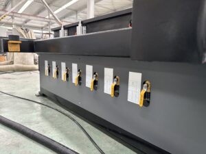 Perfect Vacuum table in zone with manual switch